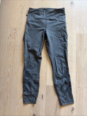lululemon athletica Heathered Gray Performance Leggings